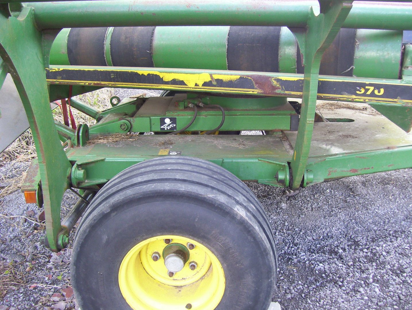 Rundballenwickelgerät