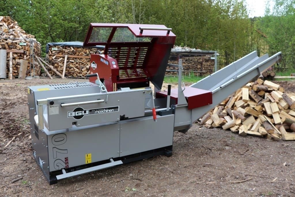 Sägespaltautomat Säge- und Spaltmaschine BGU SSM 270 Z m. 9 Monate Restgarantie