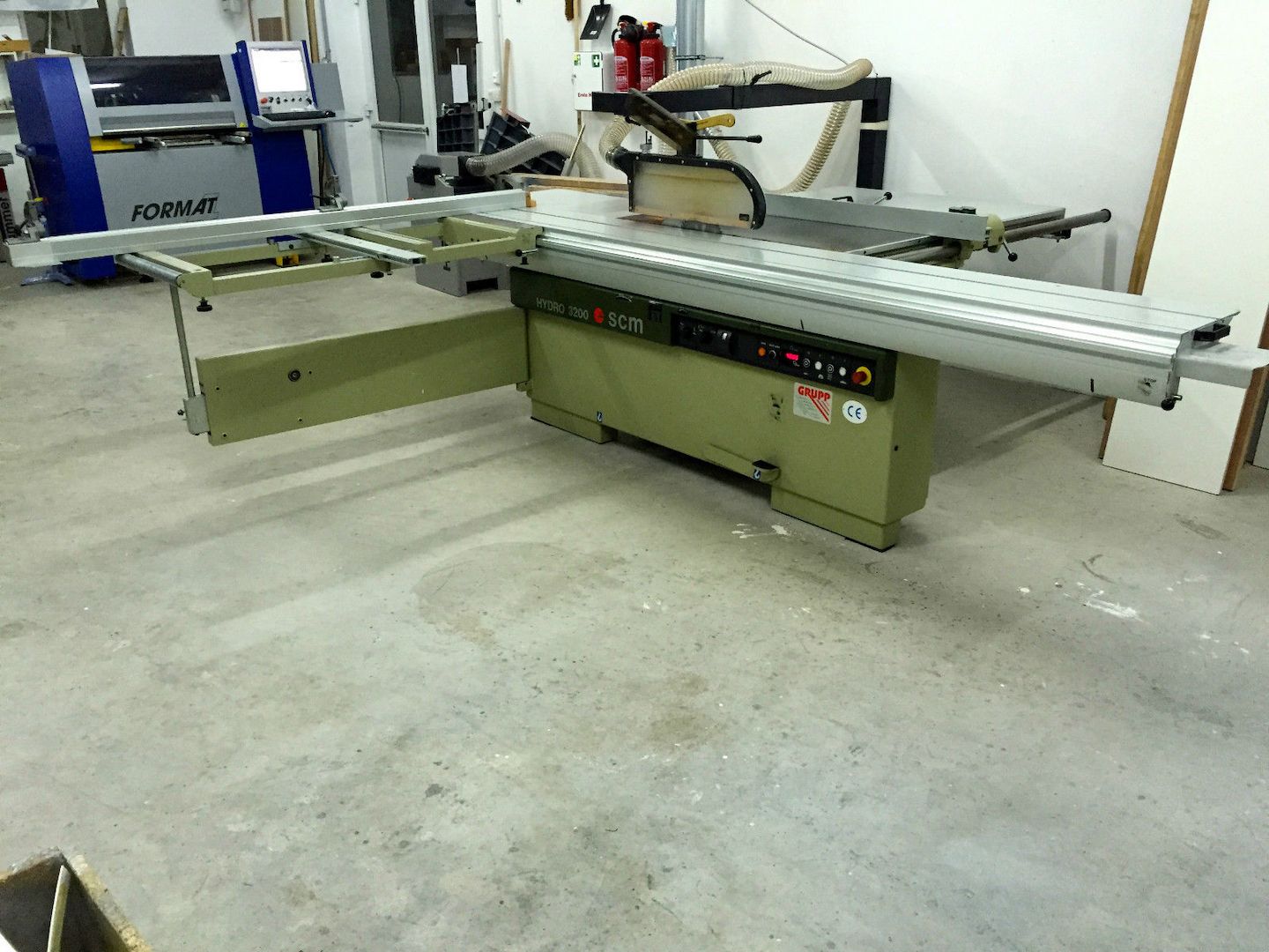 SCM Formatkreissäge Hydro 3200, Altendorf, Format 4, Felder, Kreissäge