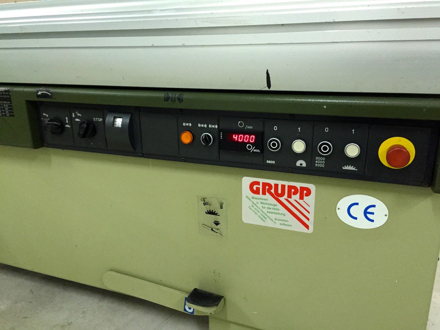 SCM Formatkreissäge Hydro 3200, Altendorf, Format 4, Felder, Kreissäge