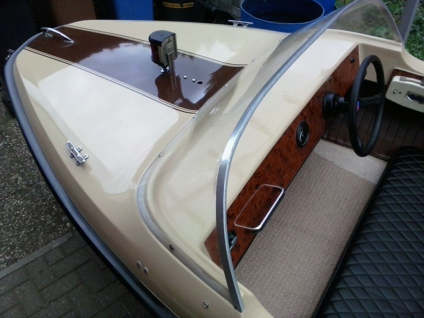 Sportboot, Motorboot Hammermeister Munga mit Johnson 18 PS und Trailer