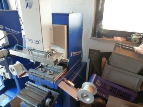 Tampondruckmaschine in Topzustand