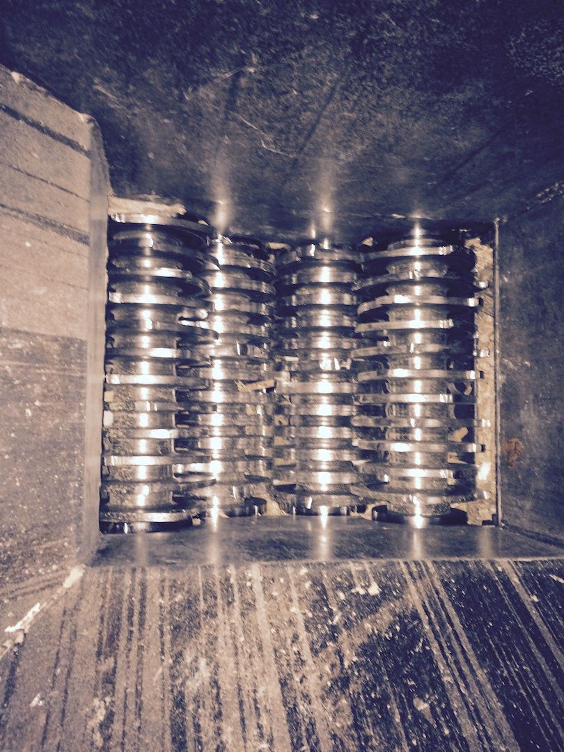 Untha RS30 Vierwellen-Schredder, Zerkleiner, Zerhacker, Häcksler