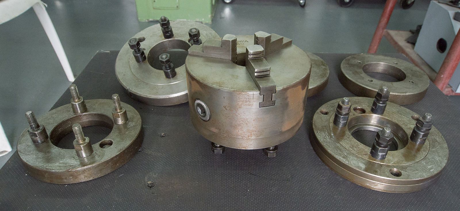 Weiler Drehmaschine Drehbank Praktikant mit div. Zubehör