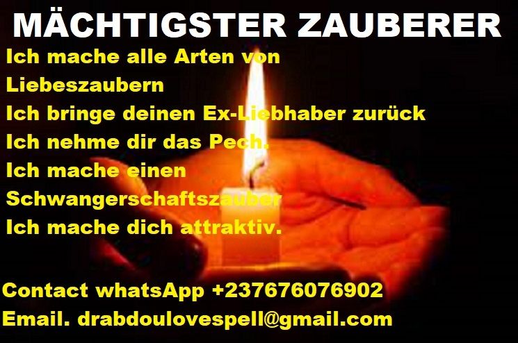 VOODOO ICH BRINGE IHREN LIEBHABER ZURÜCK.