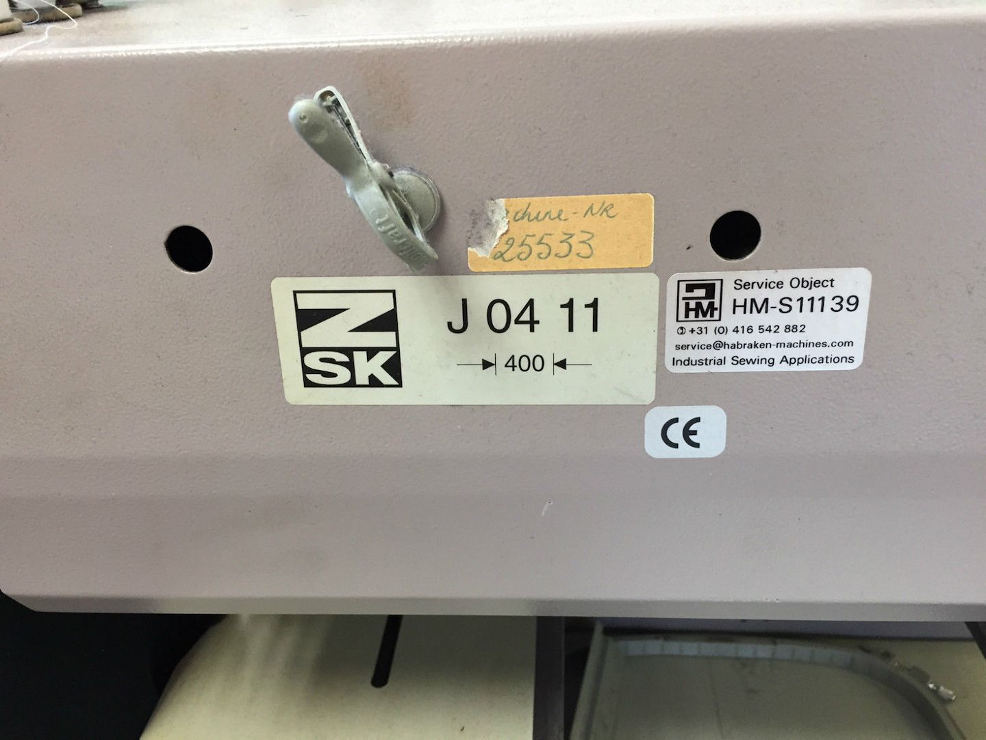 ZSK Stickmaschine Embroidery 4 Kopf