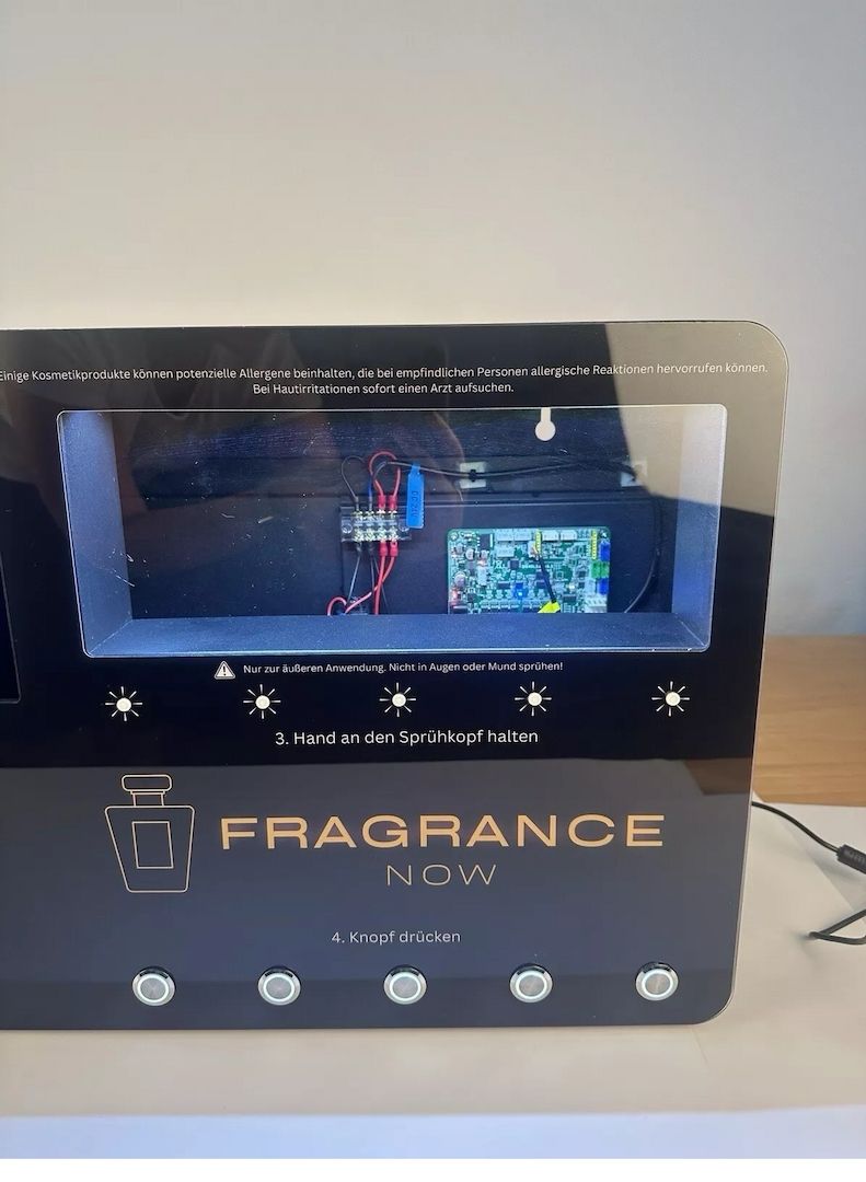 Duftautomat, Parfum Automat, Vending Maschine - 5 Düfte Einstellbar