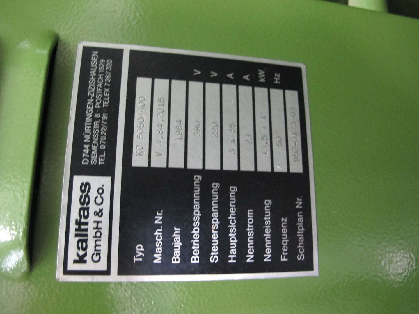 Einschweißmaschine BVM Compacta 5010