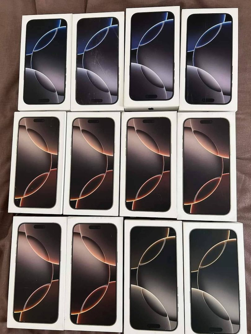 Apple iPhone 16 Pro Max, iPhone 16 Pro, iPhone 16, 16 Plus, Samsung Galaxy S25 Ultra, Sony PS5 Pro