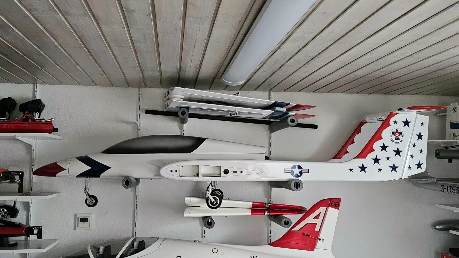 Thunderbird Design mit JetCat P 100 RX Neuwertig