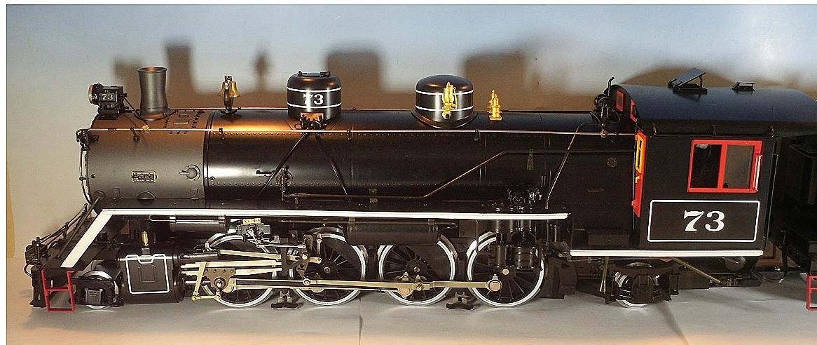 LGB Lehmann Spur G Nr. 21832 WP&Y Dampflok