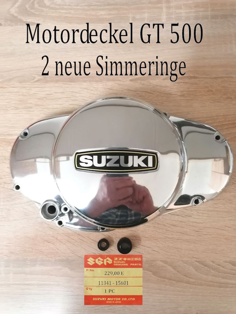 Suzuki GT 500 Motordeckel