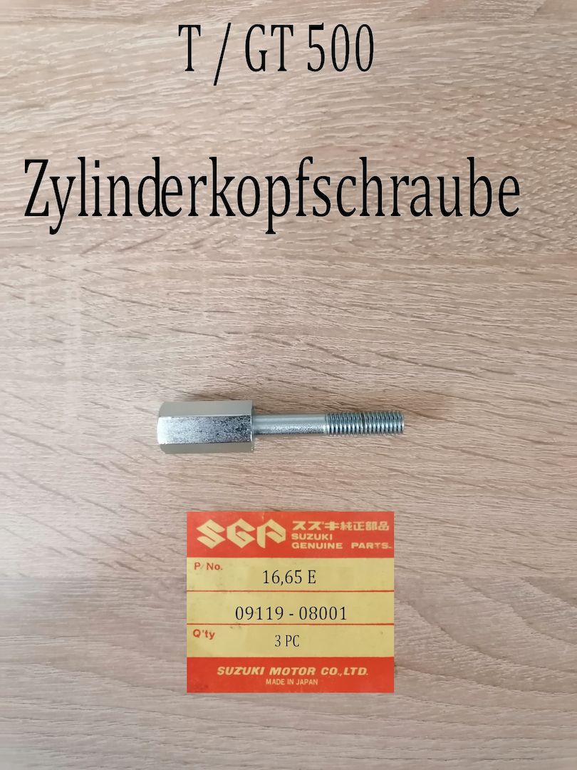 Suzuki GT 500 - T500 Zylinderkopfschraube