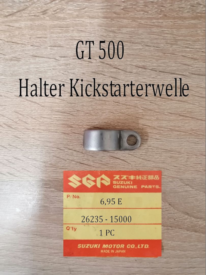 Suzuki GT 500 - T 500 Halter Kickstarterwelle