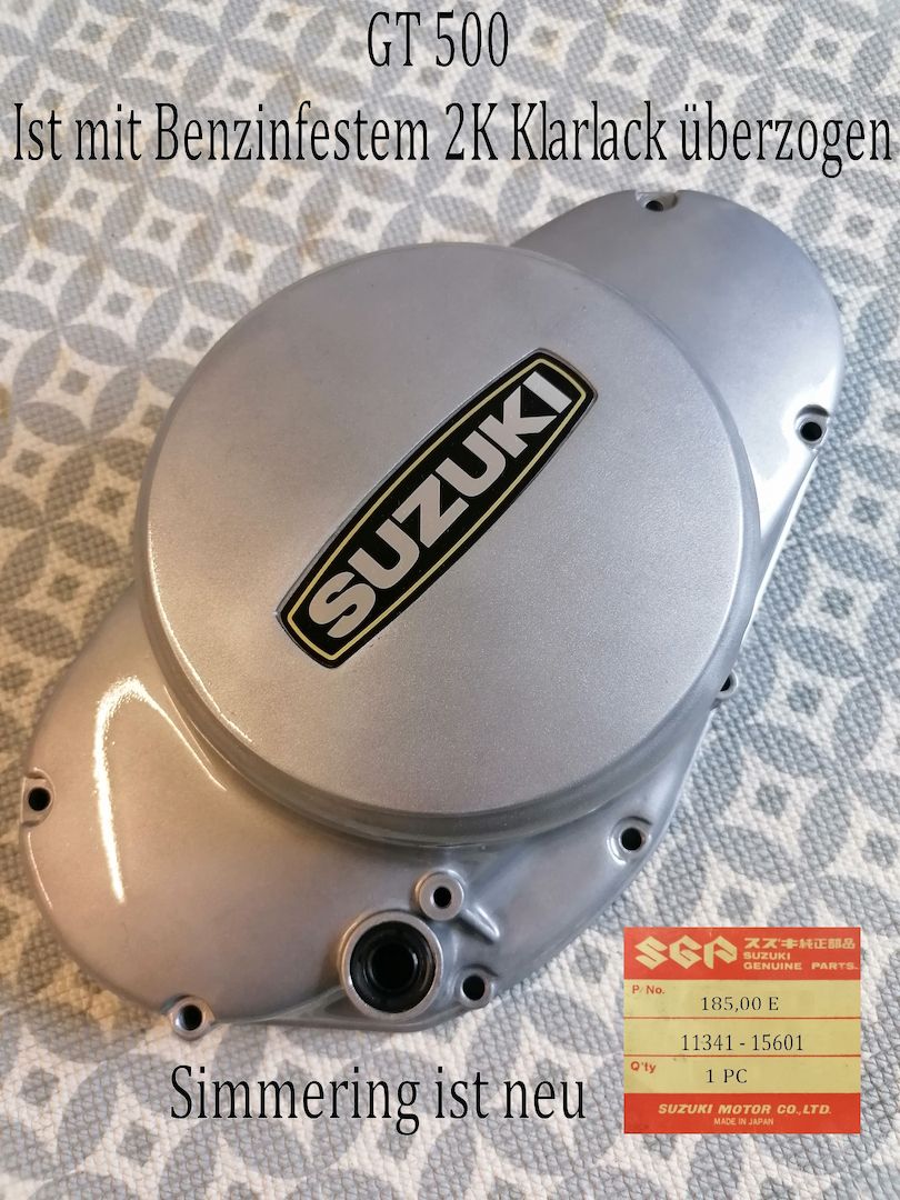 Suzuki GT 500 Motordeckel