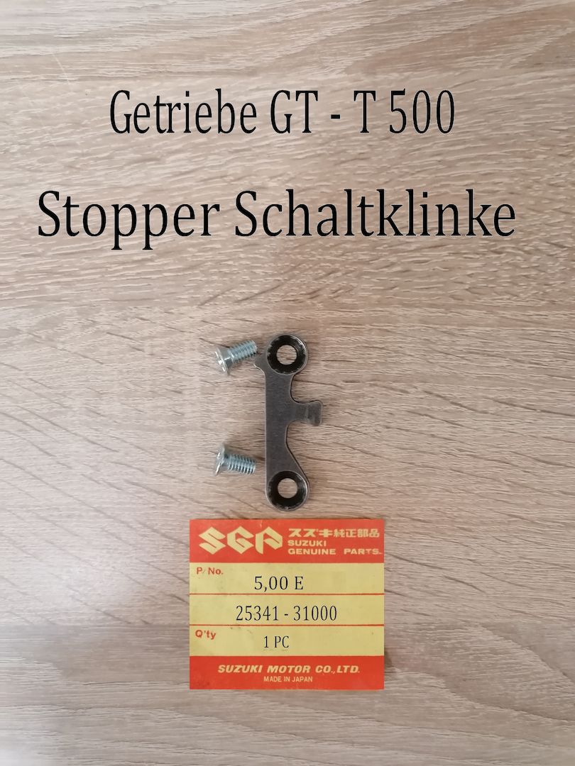 Suzuki GT 500 - T 500 Stopper Schaltklinke