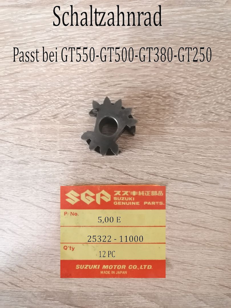 Suzuki GT 550 - GT 500 - GT380 - GT 250