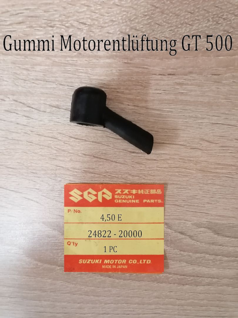 Suzuki GT 500 Motorentlüftung