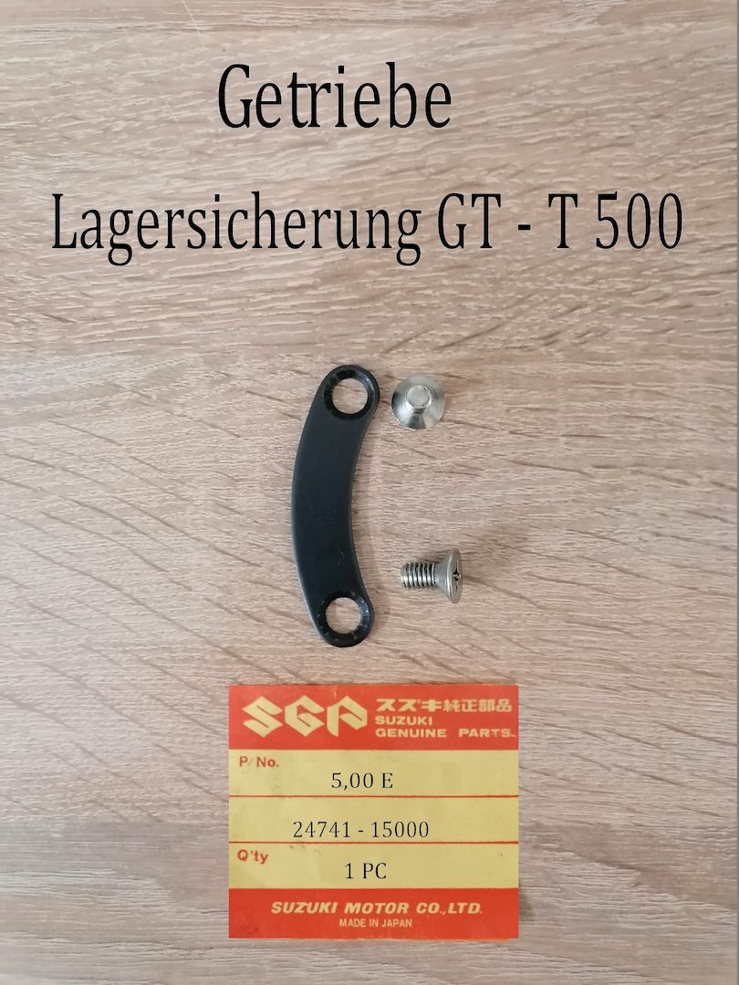 Suzuki GT 500 - T500 Lagersicherung