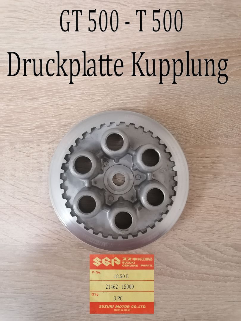 Suzuki GT 500 - T500  Druckplatte Kupplung