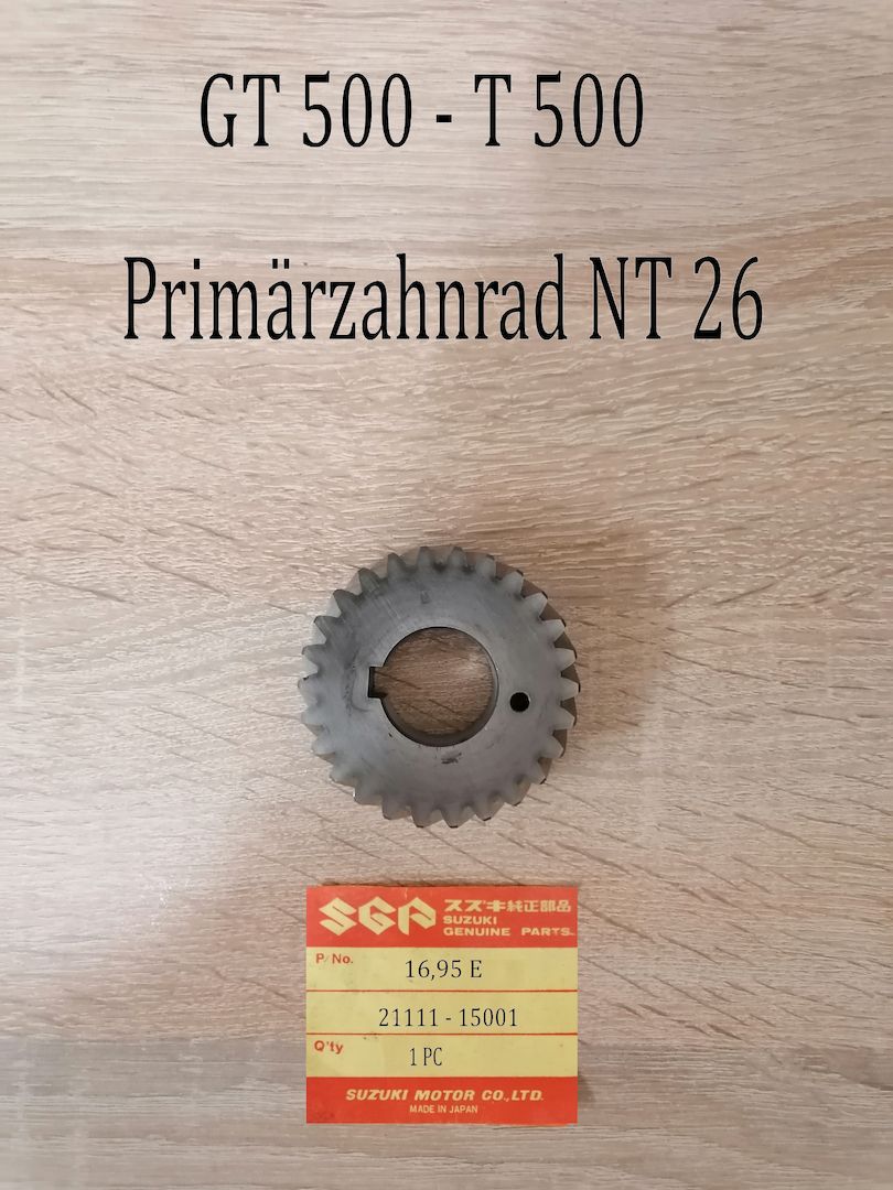 Suzuki GT 500 - T500 Primärzahnrad