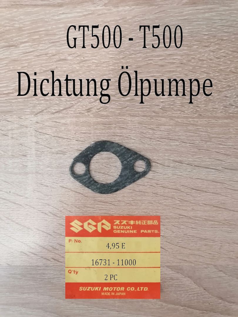 Suzuki GT 500 - T500 Dichtung Ölpumpe