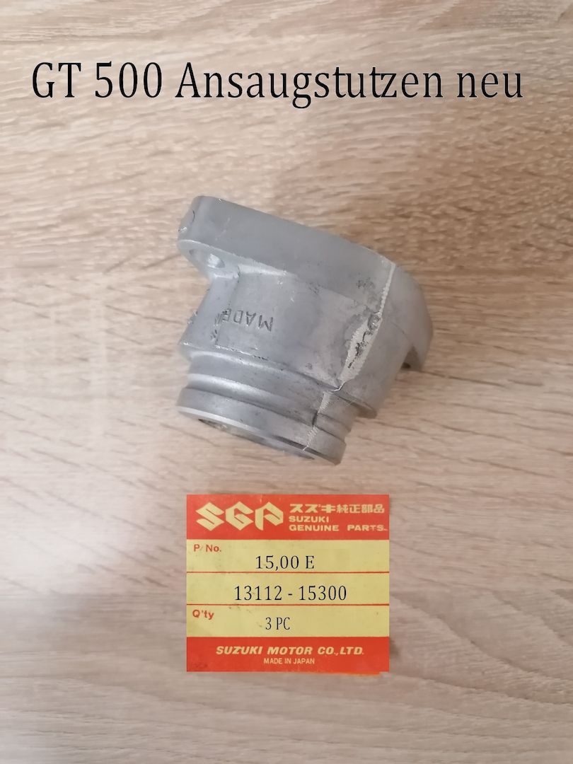 Suzuki GT 500 - T500 Ansaugstutzen