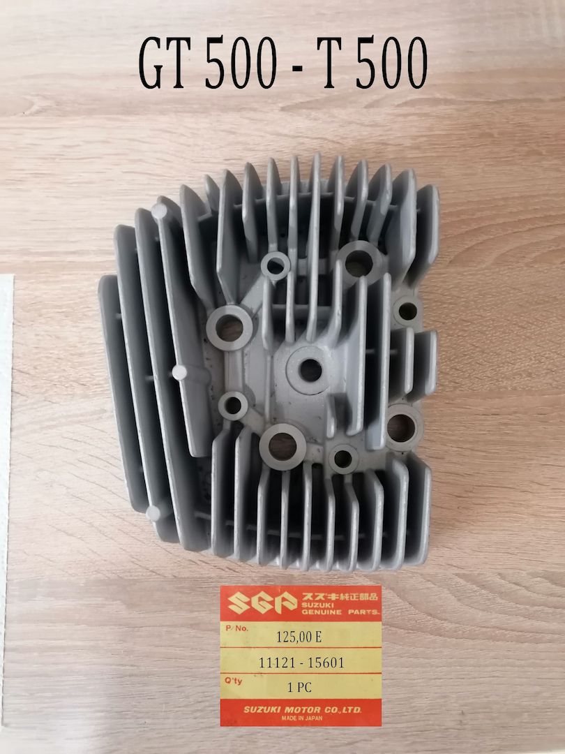 Suzuki GT 500 - T500 Zylinderkopf links