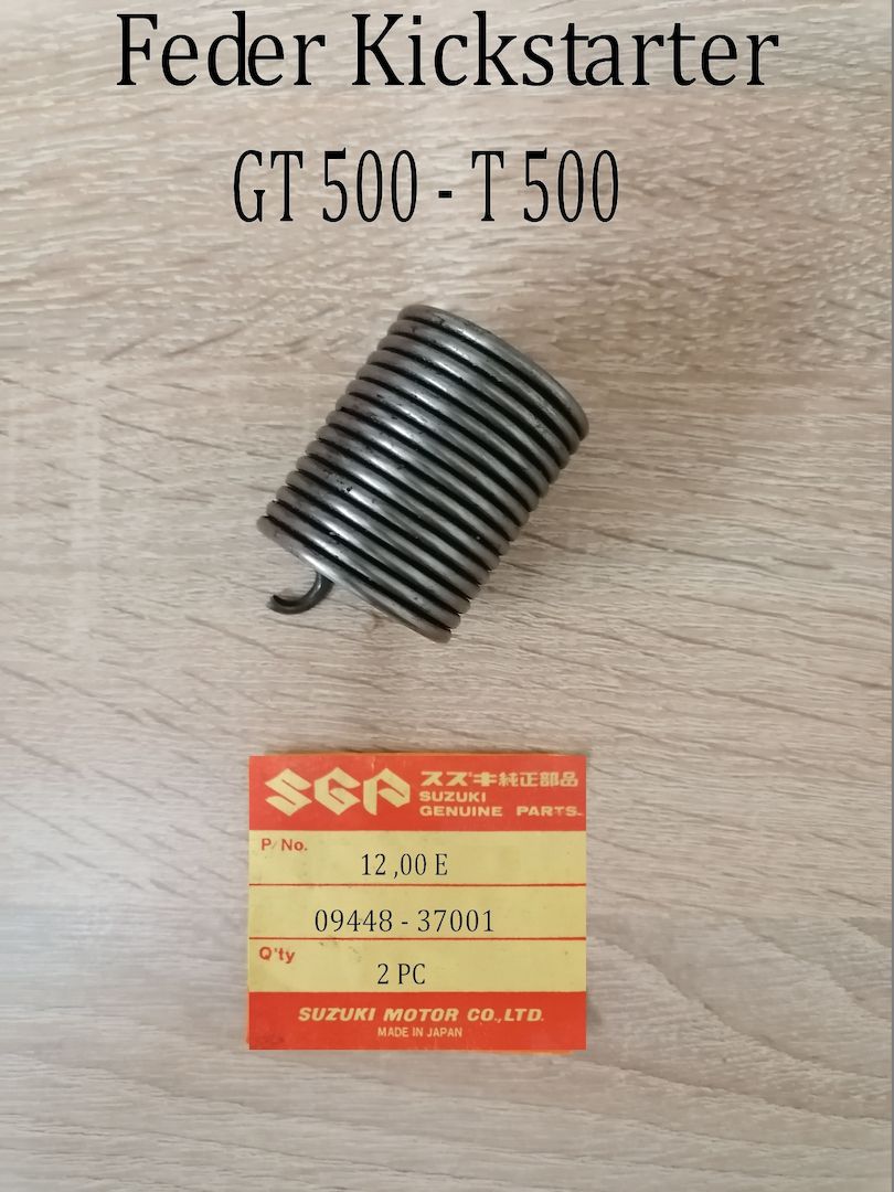 Suzuki gt 500 - T500 Kickstarterfeder