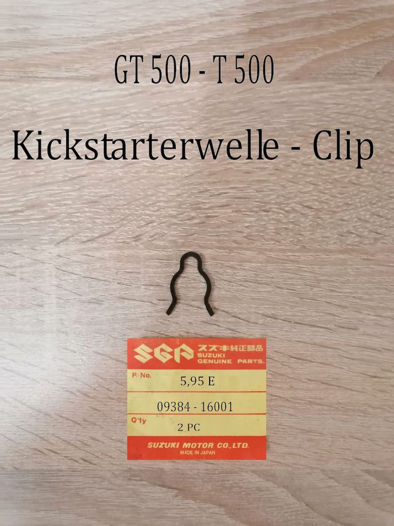 Suzuki GT 500 - T500  Clip Kickstarterwelle