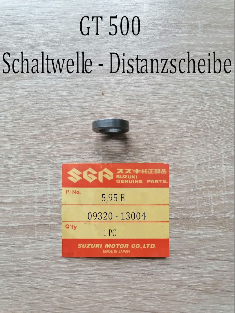 Suzuki GT 500  Distanzscheibe Schaltwelle