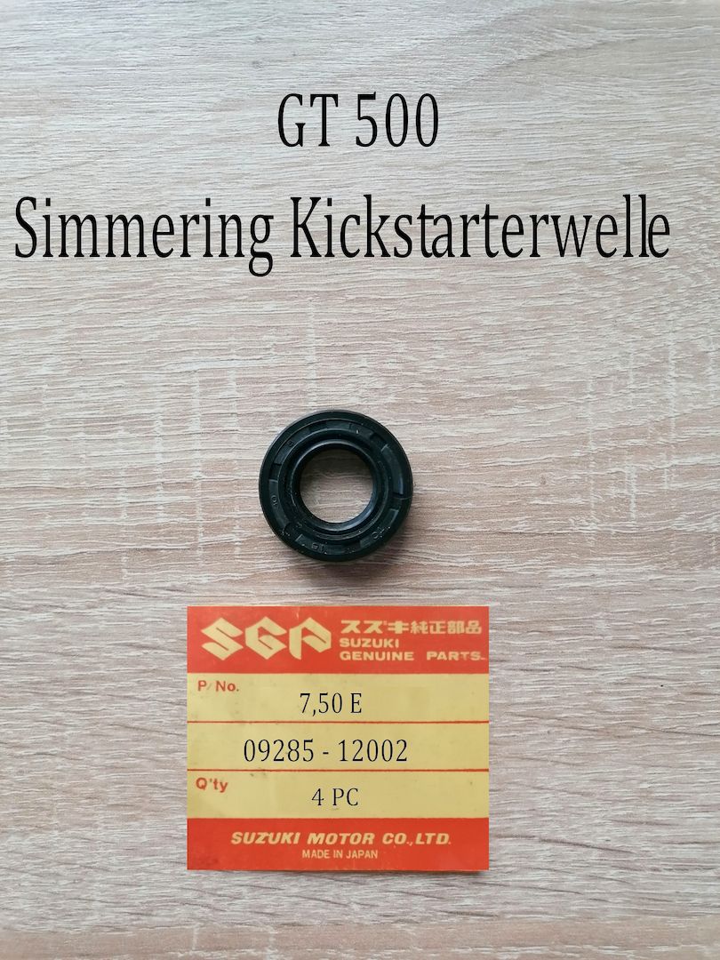 Suzuki GT 500 - T500 Simmering Kickstarterwelle