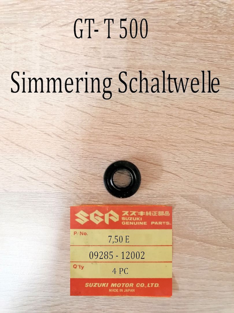 Suzuki GT 500 - T500 Simmering Schaltwelle