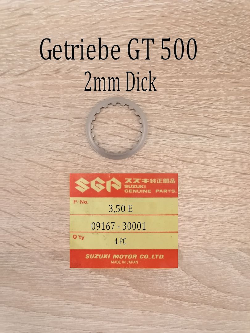 Suzuki GT 500 - T500 Getriebescheibe
