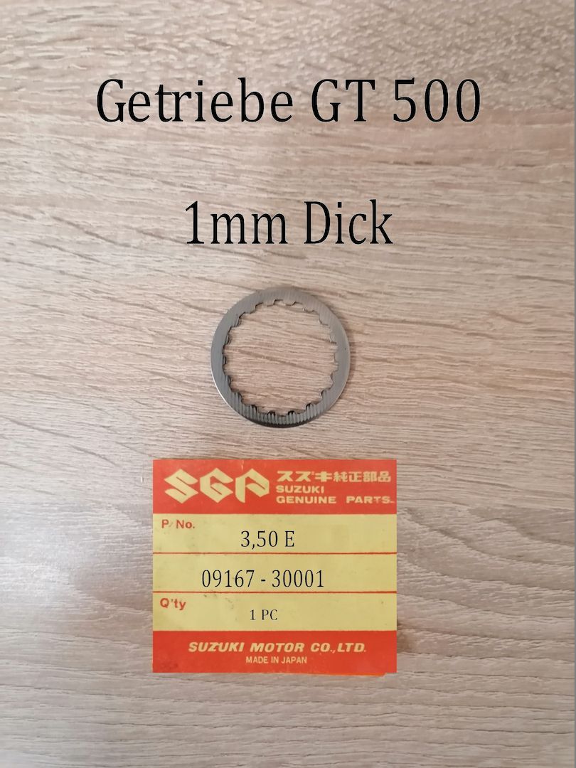 Suzuki GT 500 - T500 Getriebescheibe