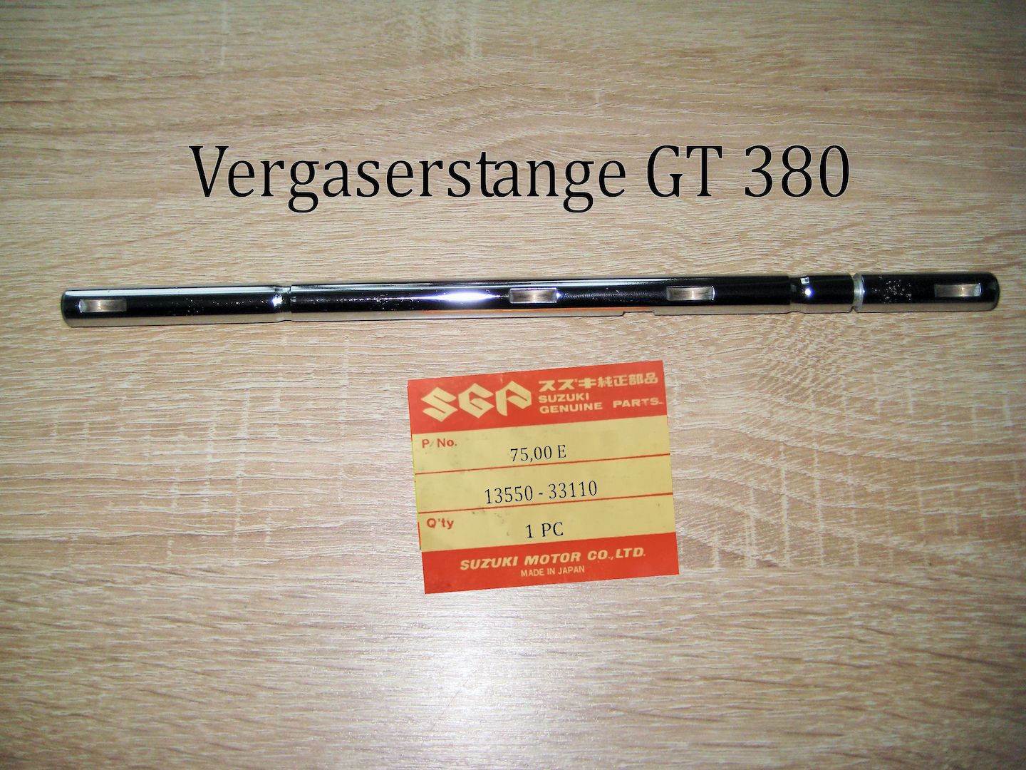Suzuki GT 380 Vergaserstange