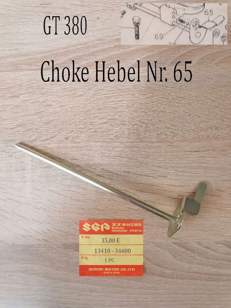 Suzuki GT 380 Vergaserteile