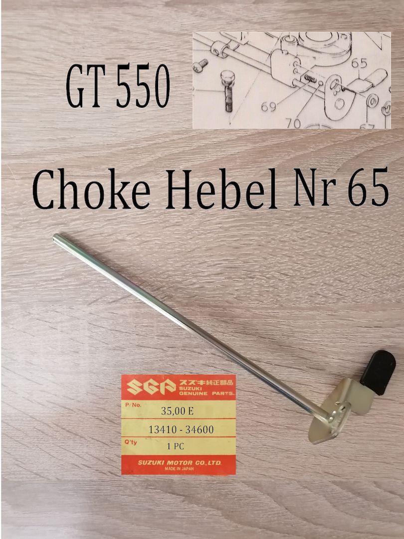 Suzuki GT 550 Vergaserteile