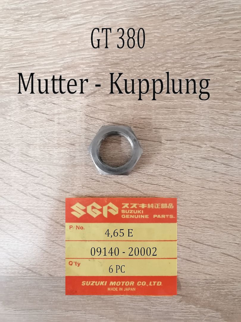 Suzuki 380 Kupplungsmutter