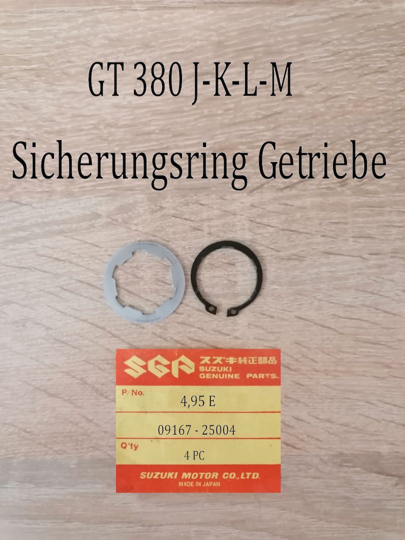 Suzuki GT 380 Getriebeteile