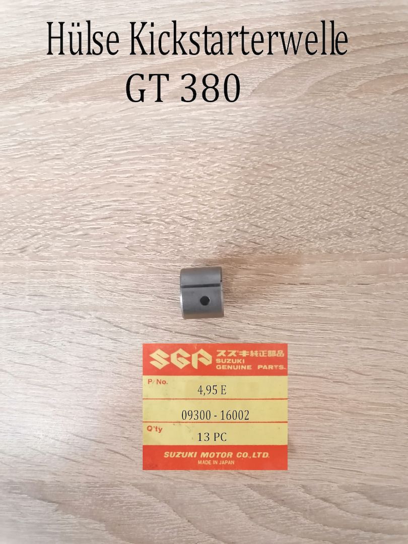 Suzuki GT 380 Hülse Kickstarterwelle