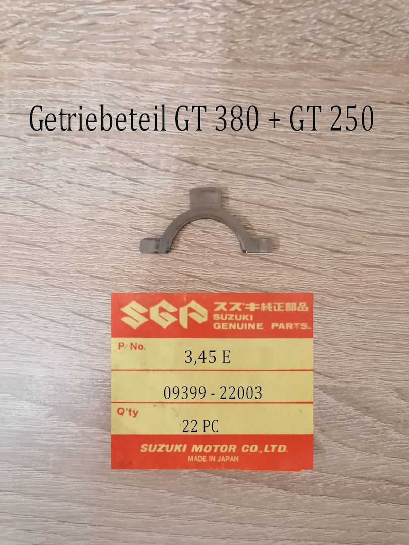 Suzuki GT 380 - GT 250 Getriebeteil