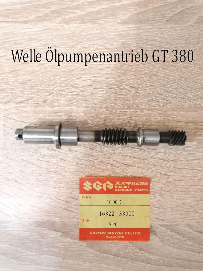 Suzuki GT 380 Welle Ölpumpenantrieb