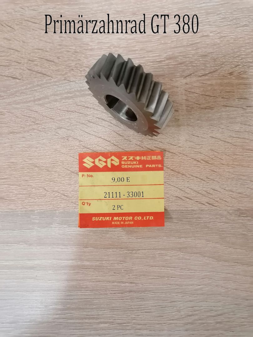suzuki GT 380 Primärzahnrad