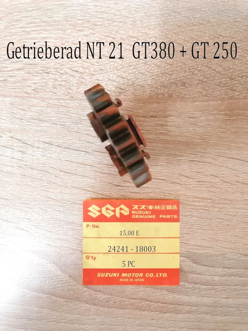 Suzuki GT 380 Getrieberad NT 21