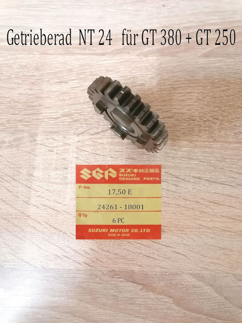 Suzuki GT 380 Getrieberad NT 24