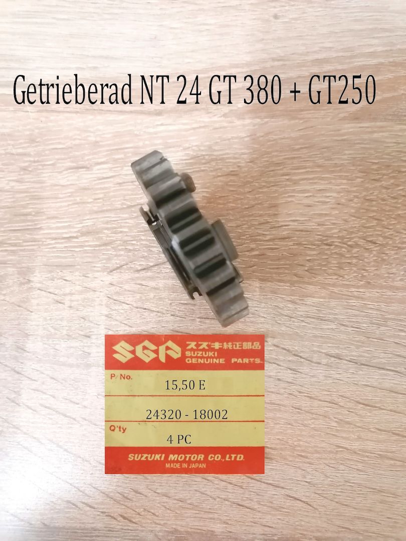 Suzuki GT 380 Getrieberad NT 24