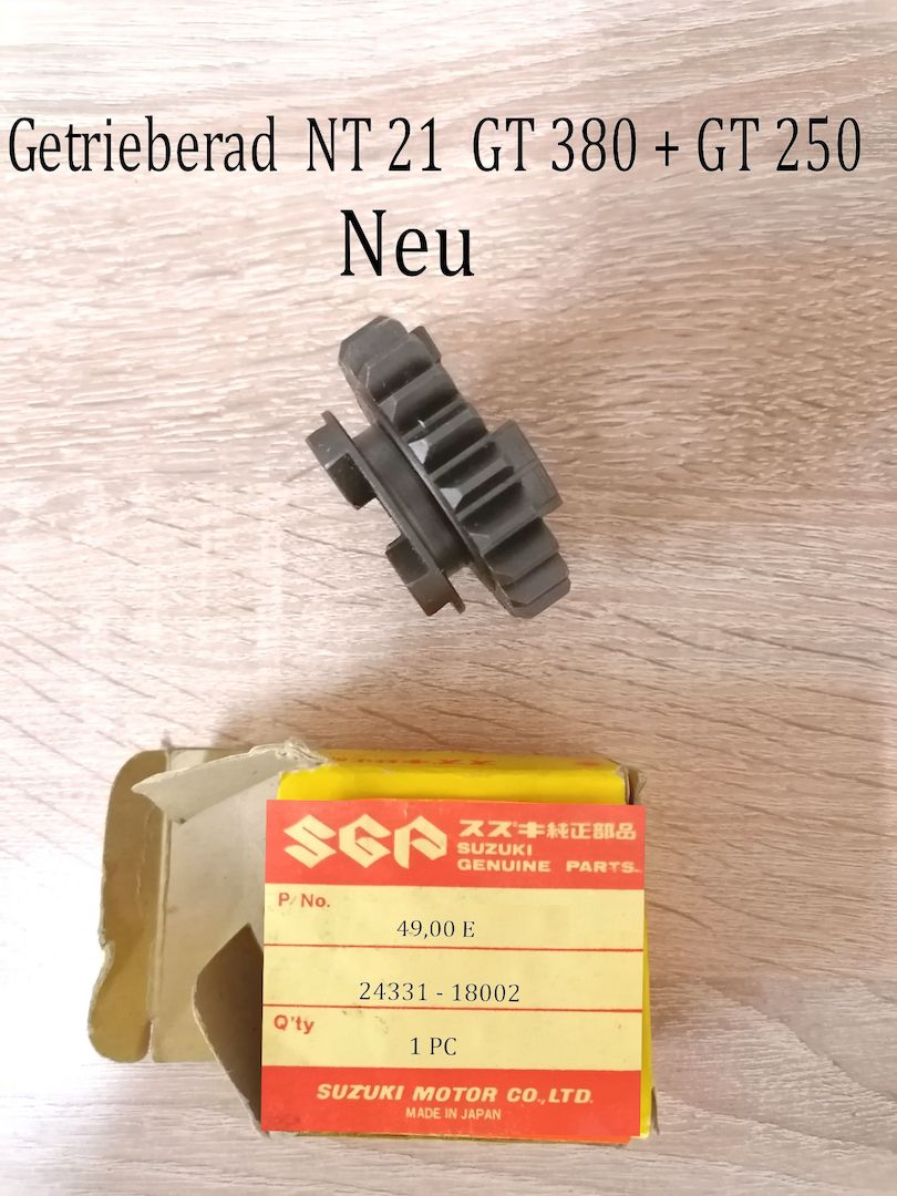 Suzuki GT 380 Getrieberad NT 21
