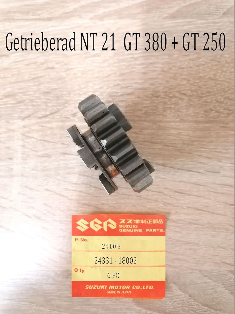 Suzuki GT 380 Getrieberad NT 21