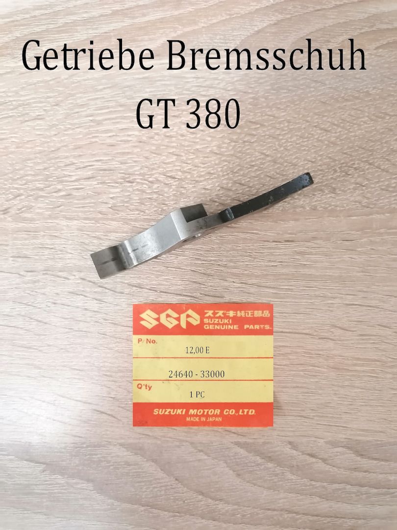 Suzuki GT 380 Bremsschuh Getriebe